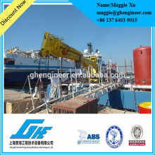 40T hydraulic marine crane